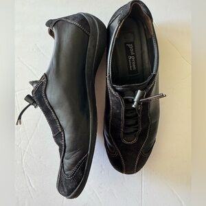 Paul Green Black Leather Shoes women’s size 7.5